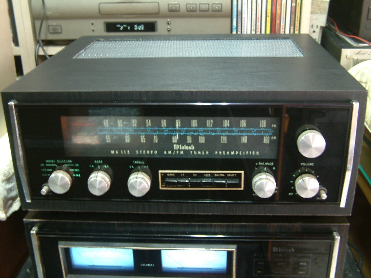美國 MCINTOSH MX-113 收音 前級